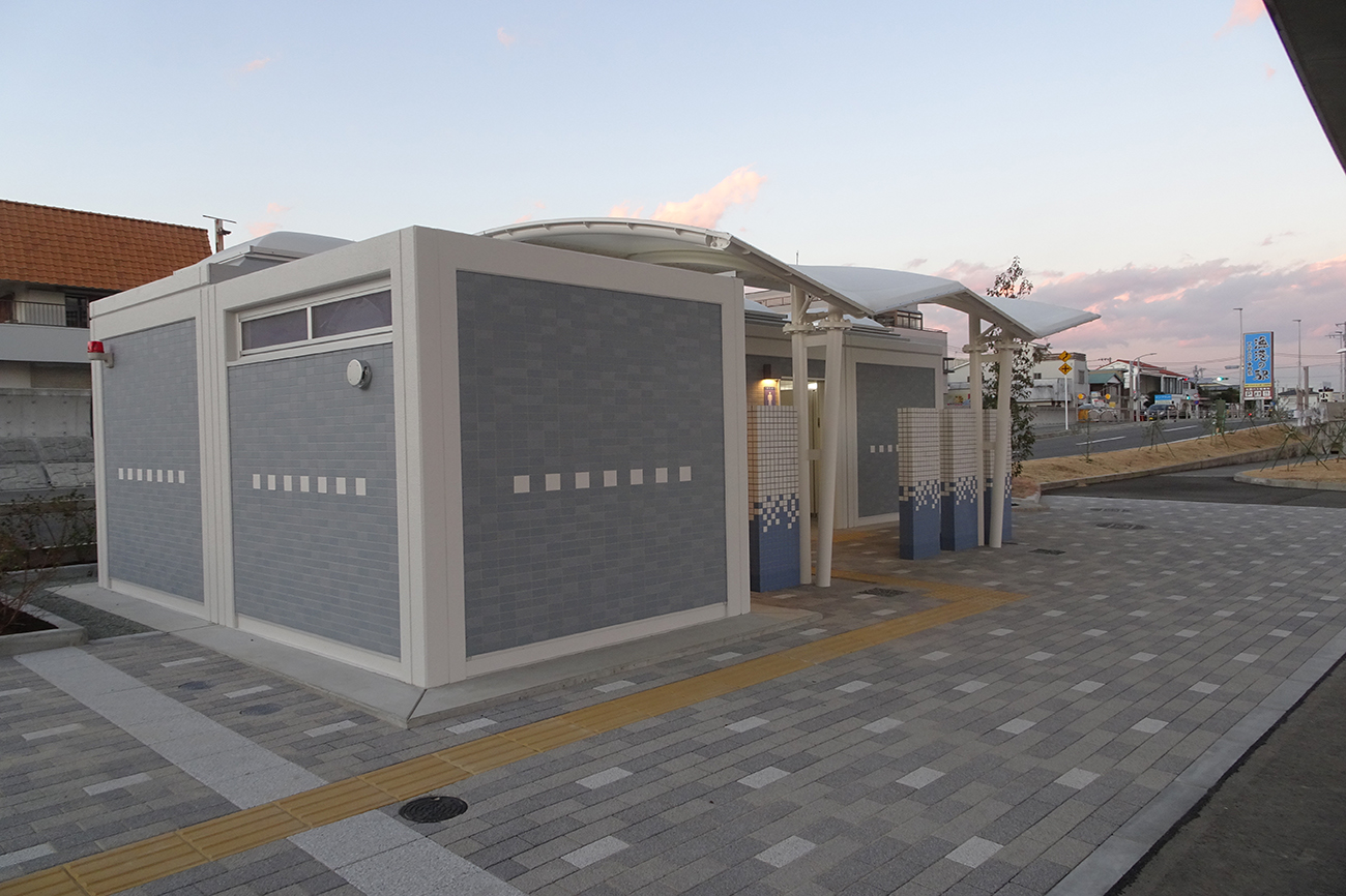 早川漁港公衆トイレ（設計監理のみ）｜外観写真